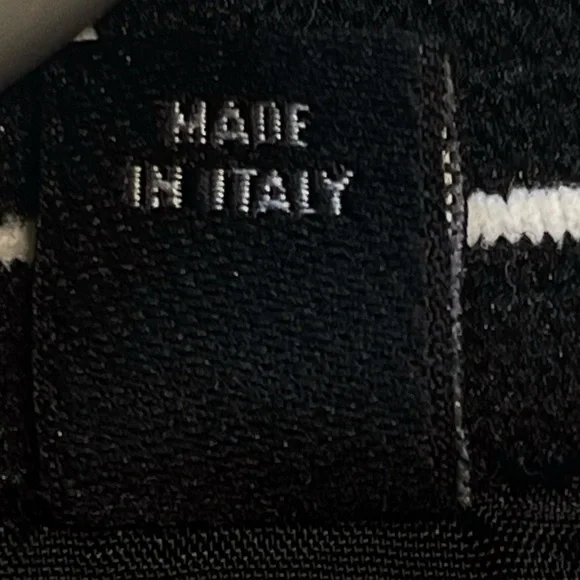 Vintage Versace Black White Plaid Viscose Mini Skirt - Picture 7 of 11